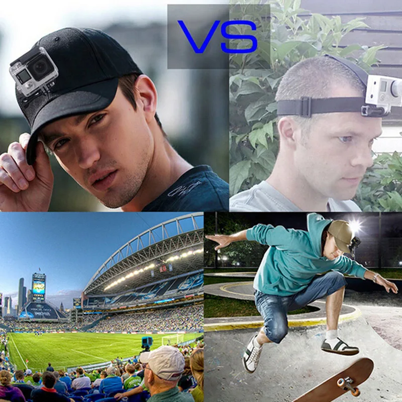 Аксессуары для Go Pro, парусиновая бейсболка, кепка W/j-крюк, крепежный винт с пряжкой для GoPro HERO5 HERO4 Session HERO 5 4, наружные инструменты