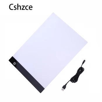 

A4 LED Drawing Board Digital Graphic Pad USB LED Light Box Copy Board Electronic Art Graphic Painting Writing Table For a4 paper