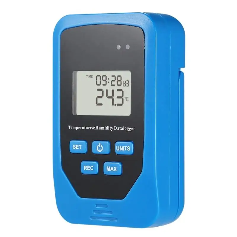 Blue TL-505 мини-usb регистратор данных температуры влажности RH TEMP регистратор данных термометр-рекордер измеритель температуры домашний термометр - Цвет: Blue