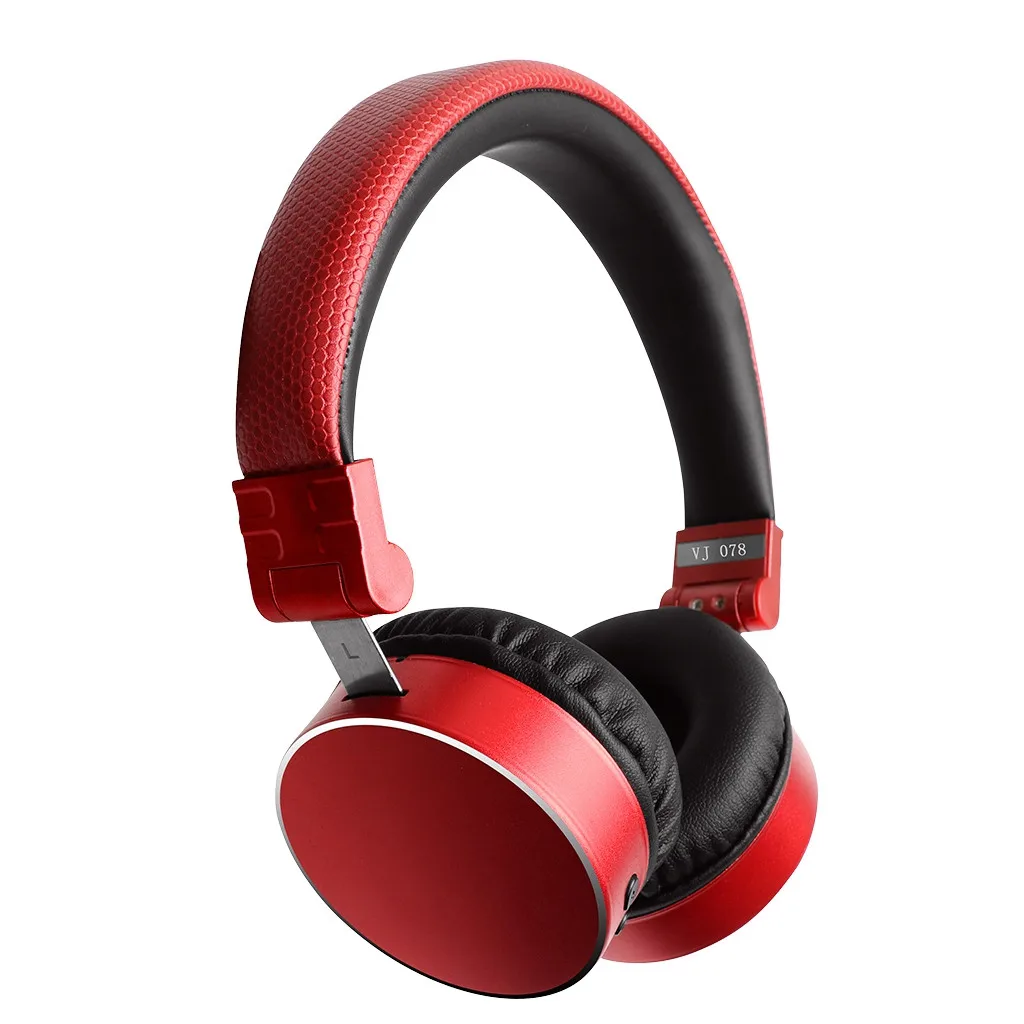 Bluetooth V5.0 наушники над ухом Стерео Беспроводная гарнитура с микрофоном TF карта и fm-радио для мобильных телефонов ноутбук ТВ z0924