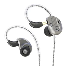 Revonext NEX202 1DD+ 1BA гибридные наушники в ухо HIFI DJ монитор спортивные наушники гарнитура вкладыши QT2/QT2S/QT5