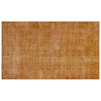 

Handmade Brown Vintage Overdyed Turkish Area Rug 188x310 Cm-6'2''X10'2''
