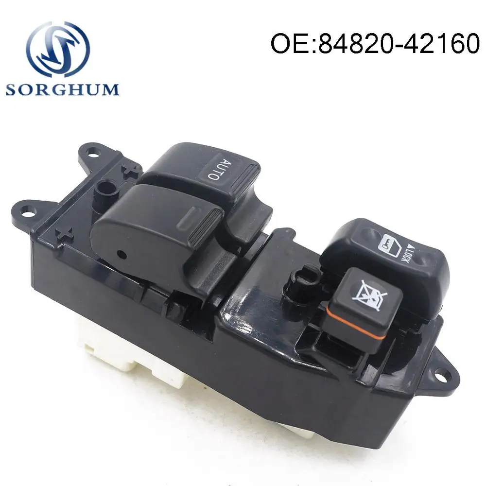 Кнопка переключения стеклоподъемника LHD 84820-42160 8482042160 для Toyota RAV4 RAV 4 2000-2005 |
