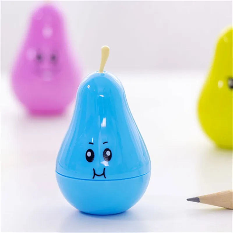 1 шт. Милая kawaii креативная большая груша точилка для карандаша точилка для карандашей студенческие канцелярские принадлежности школьная Sffice поставка