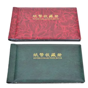 

New 30 Pages Paper Money Currency Banknote Collection Book Storage Album Bill Money Holder