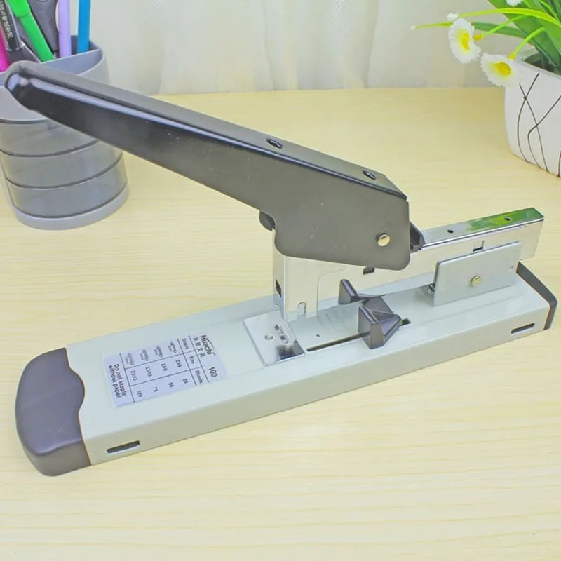 

Heavy-duty large thickened labor-saving stapler thick layer lengthened large stapler office learning binding supplies