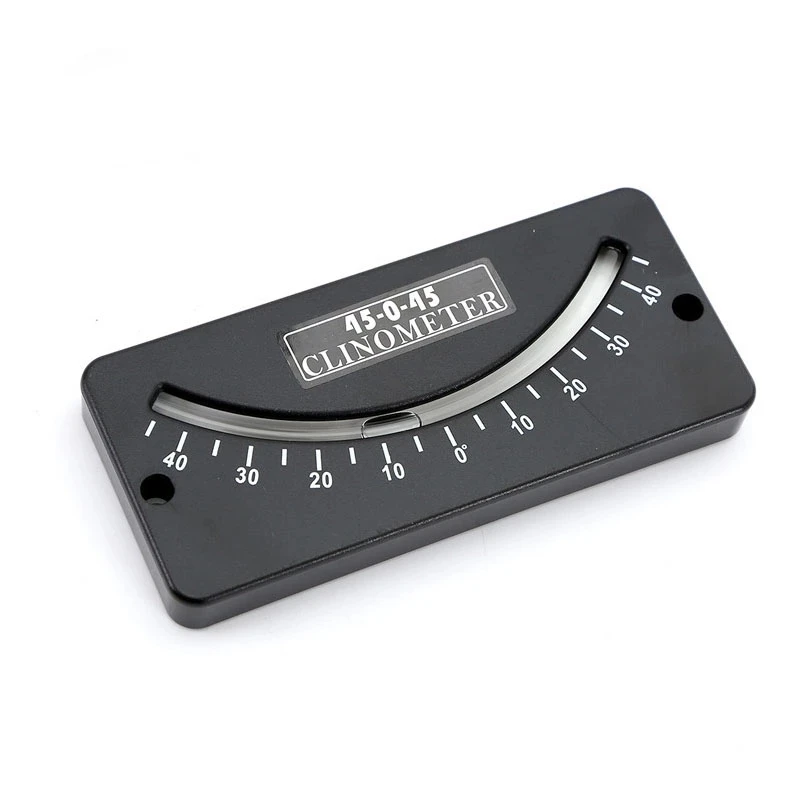 25 0 25 Inclinometer 45 0 45 Tilt Gauge Slope Locator Dual Scale Multi Purpose Angle Indicator Trail Inclinometer