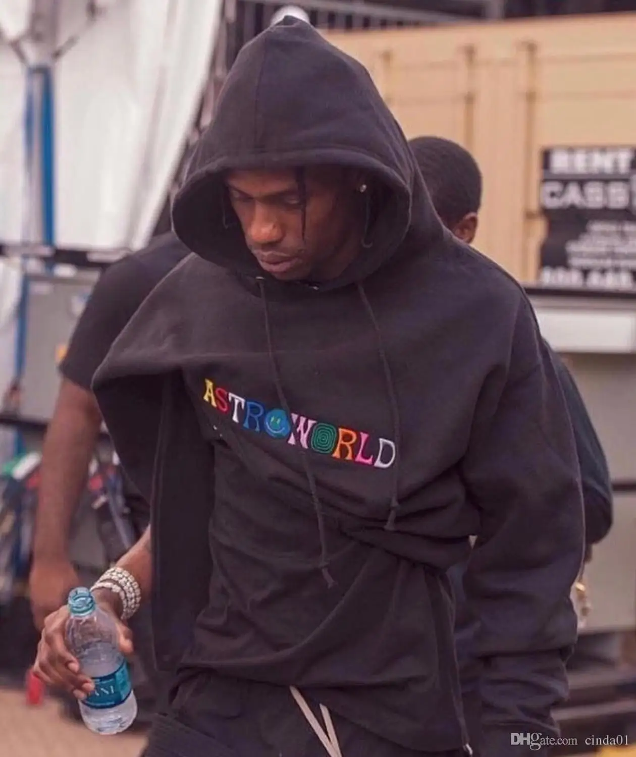 

Rapper Travis Scott Astroworld Designer Hip Hop Hoodies Casual Hooded Sweatshirts Male Printed High Street Pullover