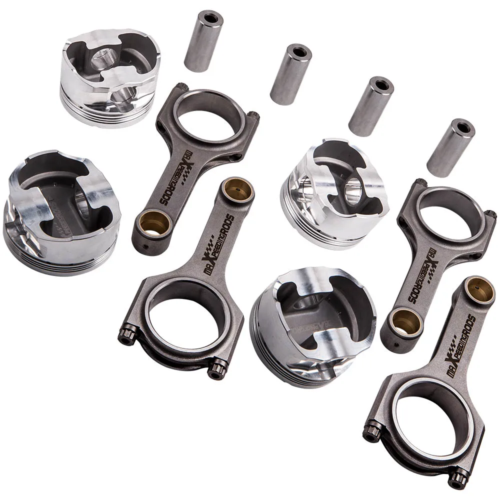 Conrods Pistons Kit for VW Golf Jetta Mk5 Passat B6 EA888 144mm 82.5mm 9.5:1 Genuine 3/8&quot ARP 2000 bolts Conrod | Автомобили и
