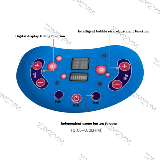 remote control spa machine air bubble jet massage bubble mat for bathtub -  AliExpress