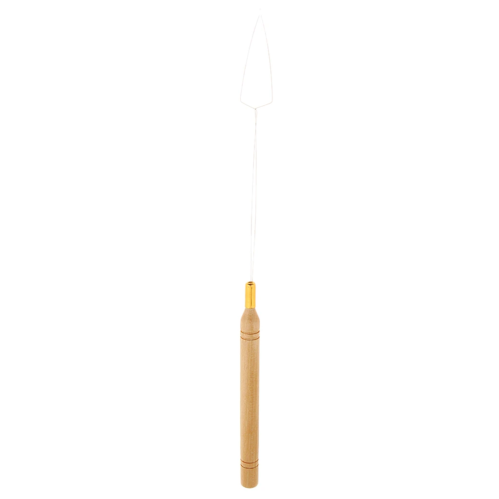 Hair Extension Hook Pulling Tool Kit Needle Threader Micro Ring Beads Loop Hair Extension Needle Hook