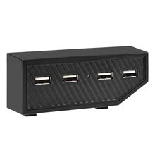 4 Ports USB Hub Adapter Extension for One Game Console Headphones Mic Phone USB Hard Drive
