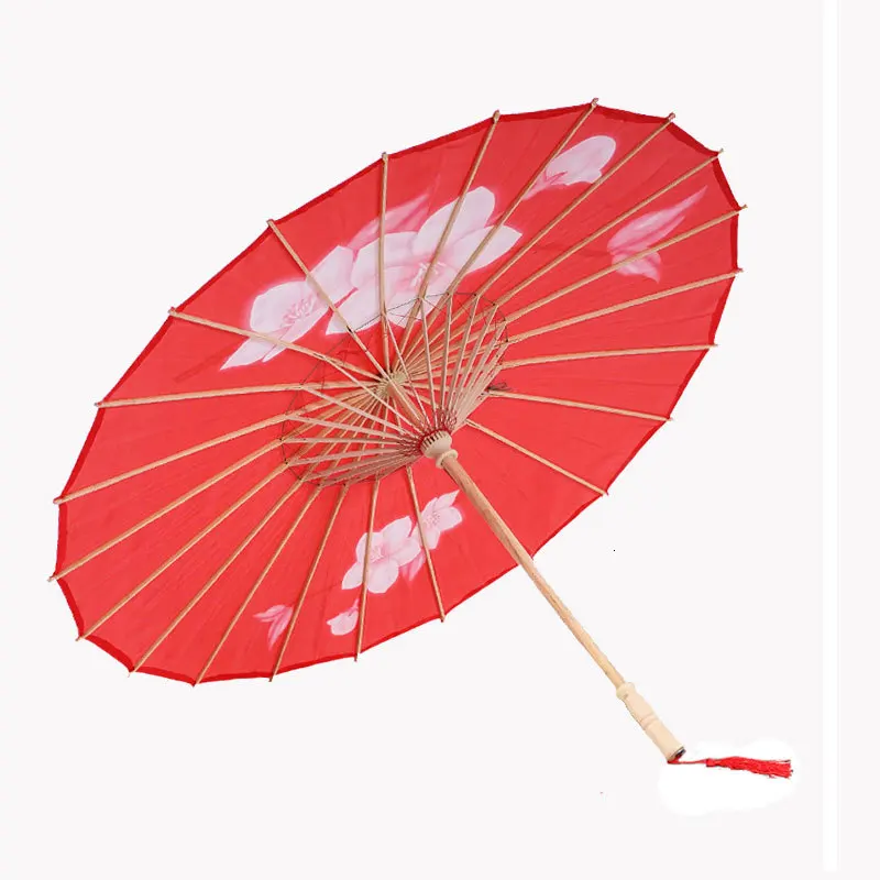 Свадебный красный смазанный бумажный зонтик Hanfu зонтик женский китайский стиль Свадебный Шелковый декоративный зонтик Paraguas Sombrilla