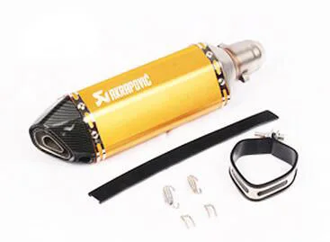 51 мм Akrapovic moto rcycle выхлопная труба мото скутер Модифицированная нержавеющая сталь Z800 Z750 NINJA глушитель выхлопной трубы