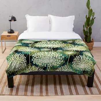 

Soft Blanket for Bed Sherpa Flannel Fleece Blanket Home Travel Sofa Soft Throw Blanket Dandelions