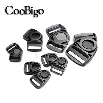 

500pcs Size 3/4" 1" 1-1/4" 1-1/2" Plastic Side Center Swivel Release Buckles For Backpack Strap Belt Bag Webbing Accessories