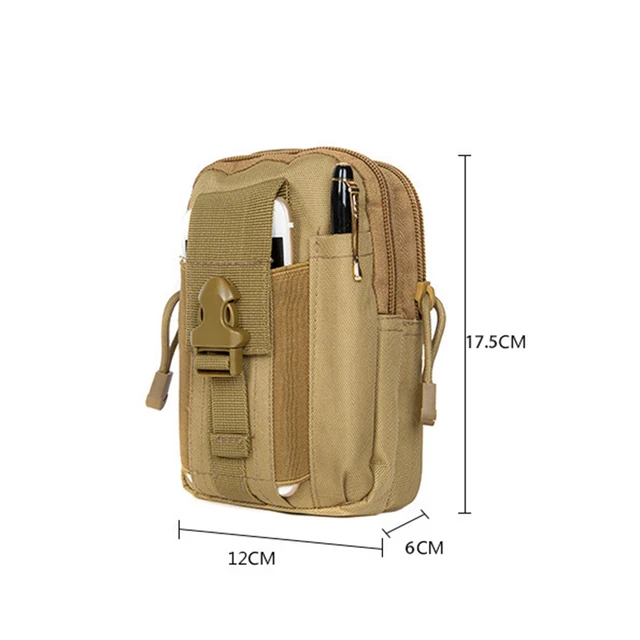 Outdoor Military Tactical Bag Waterproof Camping Waist Belt Bag Sports Army Backpack Wallet Pouch Phone Case For Travel Hiking 5