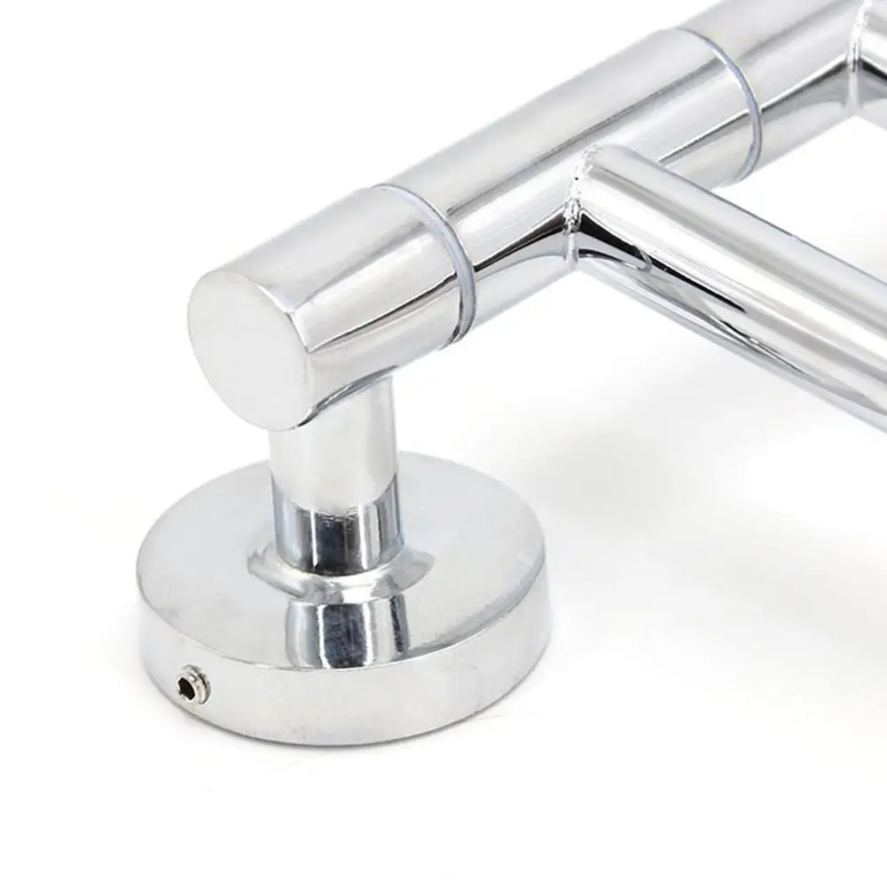 Stainless Steel Towel Bar Rotating Towel Rack Bathroom Kitchen Wall-Mounted Towel Polished Rack Holder Hardware Accessory