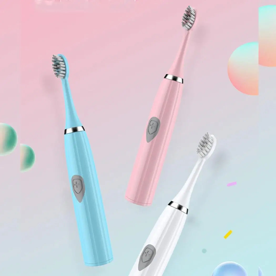 

Adult Electric Toothbrush Battery-powered Ultrasonic Soft Automatic Toothbrush