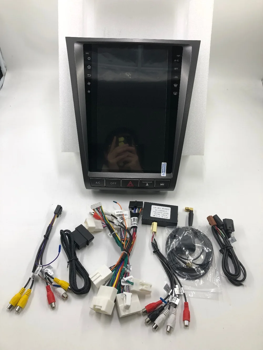 Sale Tesla Style Android Car Multimedia DVD Player Head Unit For Lexus GS GS300 GS350 GS450 GS460 2004-2012 Radio GPS Navi Video 1