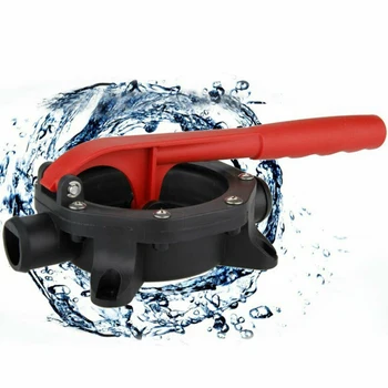 

720GPH Water Transfer Plastic Diaphragm Anti Corrosion Easy Install Boat Bilge High Pressure Manual Pump Durable Self Priming
