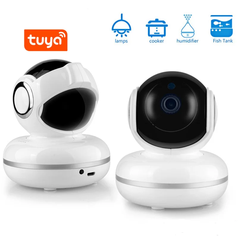 

Tuya Smart 720P Video Camera Network Webcam Mobile Phone Remote Monitor Wifi Webcam