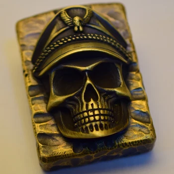 

Brass Lighter Advanced Fashion Windproof Cool Lighter Nostalgic Limited Handmade Creative Lighter