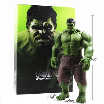 

Hot Avengers Incredible Hulk Iron Man Hulk Buster Hulkbuster 42cm Pvc Toys Action Figure Hulk Smash Model Finished Goods