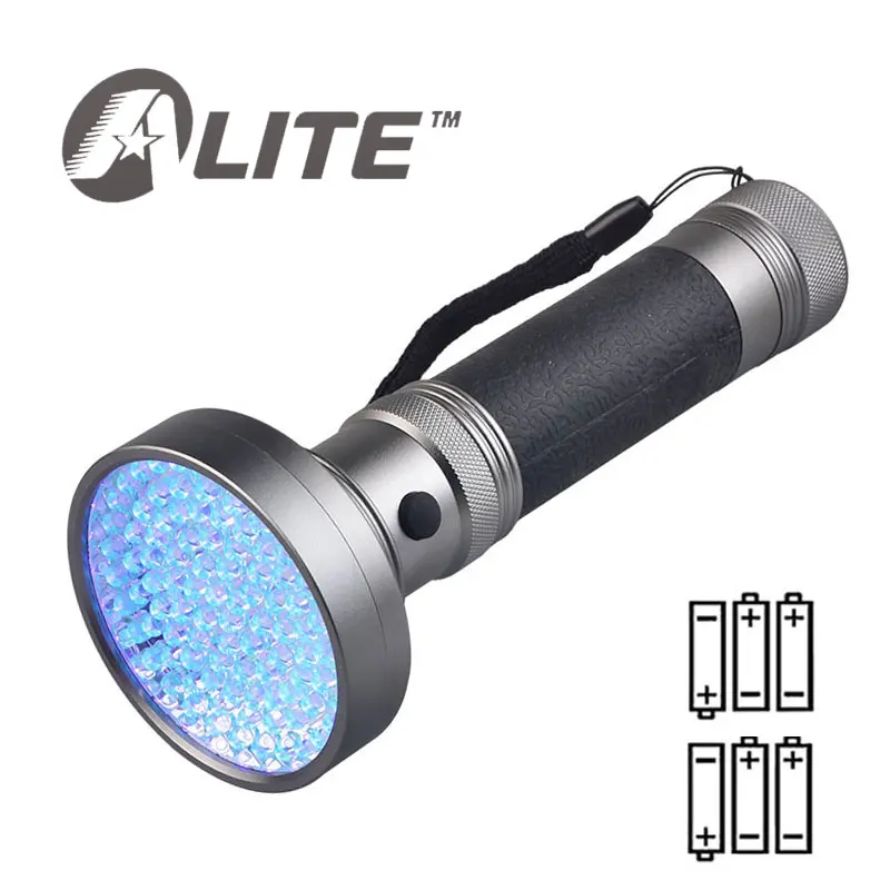 TMWT 395nM 7W Powerful UV Flashlight 100 LED Black Light Torch Ultraviolet Lantern For pet urine testing|flashlight torch|black light flashlightlight