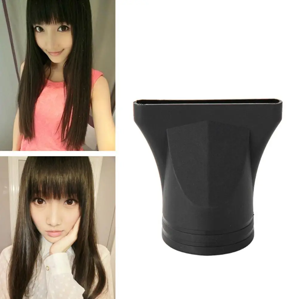 Blow Dryer Nozzle Plastic Salon Replacement Concentrator Styling Tool 1pcs Black Wide Narrow Size