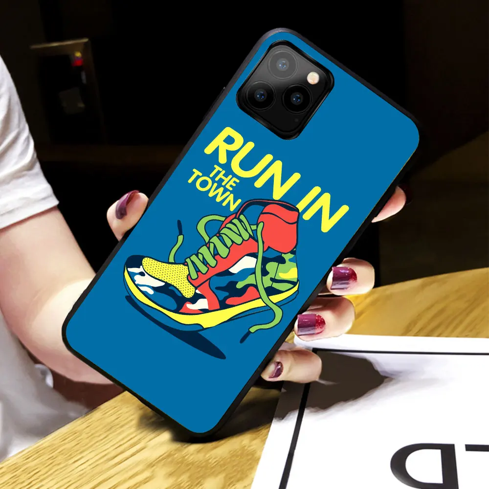 Для iPhone 11 Pro Чехол для iPhone 11 чехол Mofi Закаленное стекло протектор для iPhone 11 Pro Max чехол человек мальчик хип хоп скейтборд