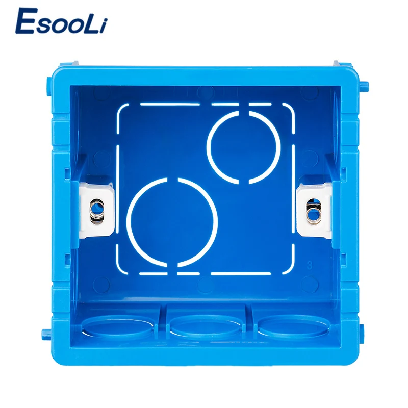 Adjustable Mounting Box Internal Cassette For 86 Type Touch Switch and Socket Wiring Back Box switch box wall socket box electric distribution box