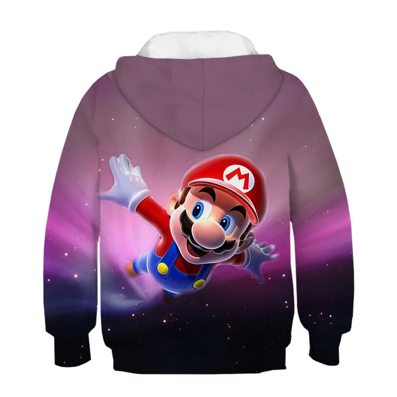 morticia addams costume 2019 New Cartoon and luigi Children Hoodies Sweatshirt Kids Pullover Boys Girls 3D Printed Clothes sexy nun costume