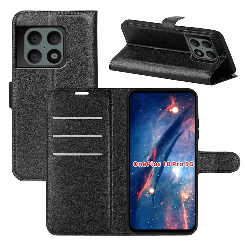 

Кожаный чехол-кошелек для Oneplus 10 Pro 5G, кожаный чехол-подставка с держателем для карт