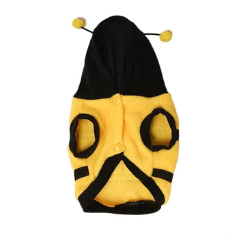 

Lovely Dog Clothes Winter Cat Products Bee Apparel Coat Hoodie Costume Outfit Dog Clothes For Cute Pets Clothing Supplies #15#1