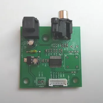 

I2S to SPDIF Coaxial Fiber Output Board/IIS Input Coaxial Output Support Sampling 44.1K~192K