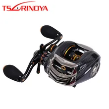 TSURINOYA TS1200 baitcasing катушка 13+ 1BB 6,3: 1 правая/левая рука приманка литье Рыболовная катушка Приманка колесо мулинет Peche катушка карпа