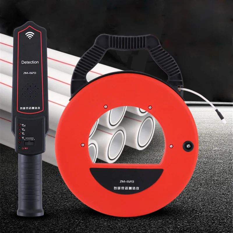 Zm820 Rechargeable Pipeline Blocking Tester Wall Pvc Iron Pipe