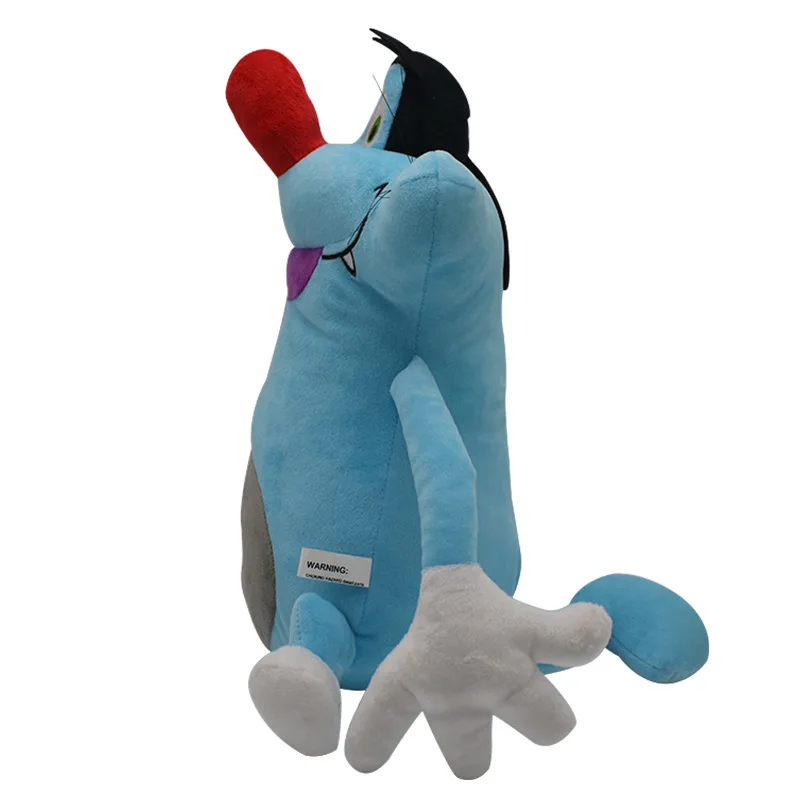 37 см Oggy и тараканы плюшевая игрушечная кошка чучела кукла животного из