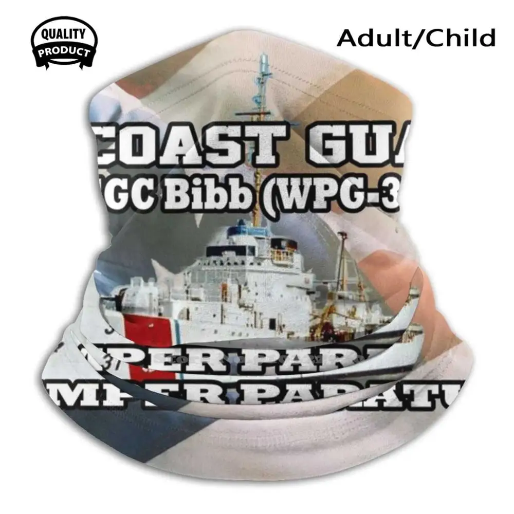 U.S. Coast Guard Uscgc Bibb  ( Wpg 31 ) Outdoor Soft Warm Sport Scarf U Uscgc Bibb |