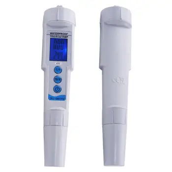 

Portable 3 in 1 Digital TDS/EC/Temp Meter Detector Conductivity Water Quality Purity Tester Pen Filter Measuring Tool