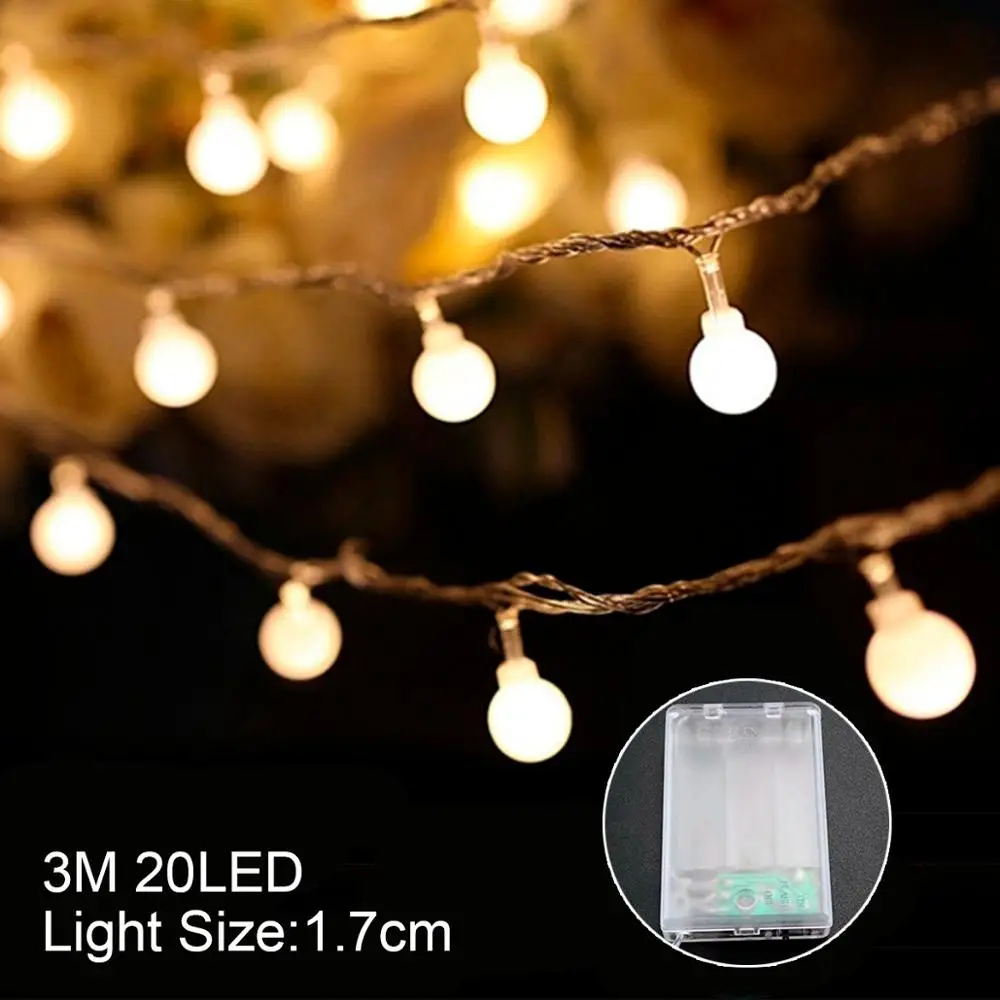3M 20LED Светильник с изображением рождественской елки, лося, звезды, Рождественский Декор для дома, елки, рождественские украшения, Navidad, Рождественский Декор, счастливый год - Цвет: 3M 20LED