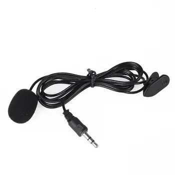 

Amplifier Wired Microphone MINI Microphone Loudspeaker 3.5mm Jack PVC Clip-On Lapel Lavalier Black Laptop