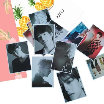 

16Pcs/Set K-pop VICTON Mini Fifth Album Nostalgia LOMO Card Voice To New World Han Seung Woo QUANTUM LEAP Photocard Picture Card