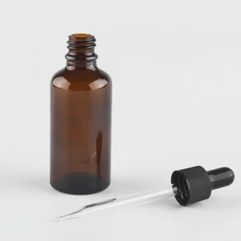 

12Pcs 30ml Glass Dropper Bottle Essential Oil Bottle Refillable Dropper Bottle Subpackaging Bottle Brown
