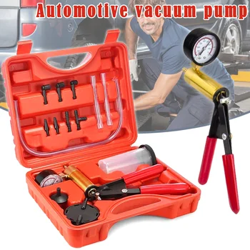 

2019 Hand Held Vacuum Pump Tester Brake Bleeder Kit Portable Bleeding Tools for Car CSL88