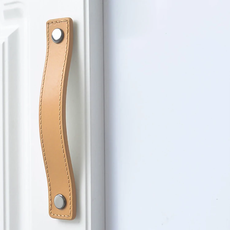 3 цвета/латунь + ручка из натуральной кожи и ручки для мебели шкафа нагрудного