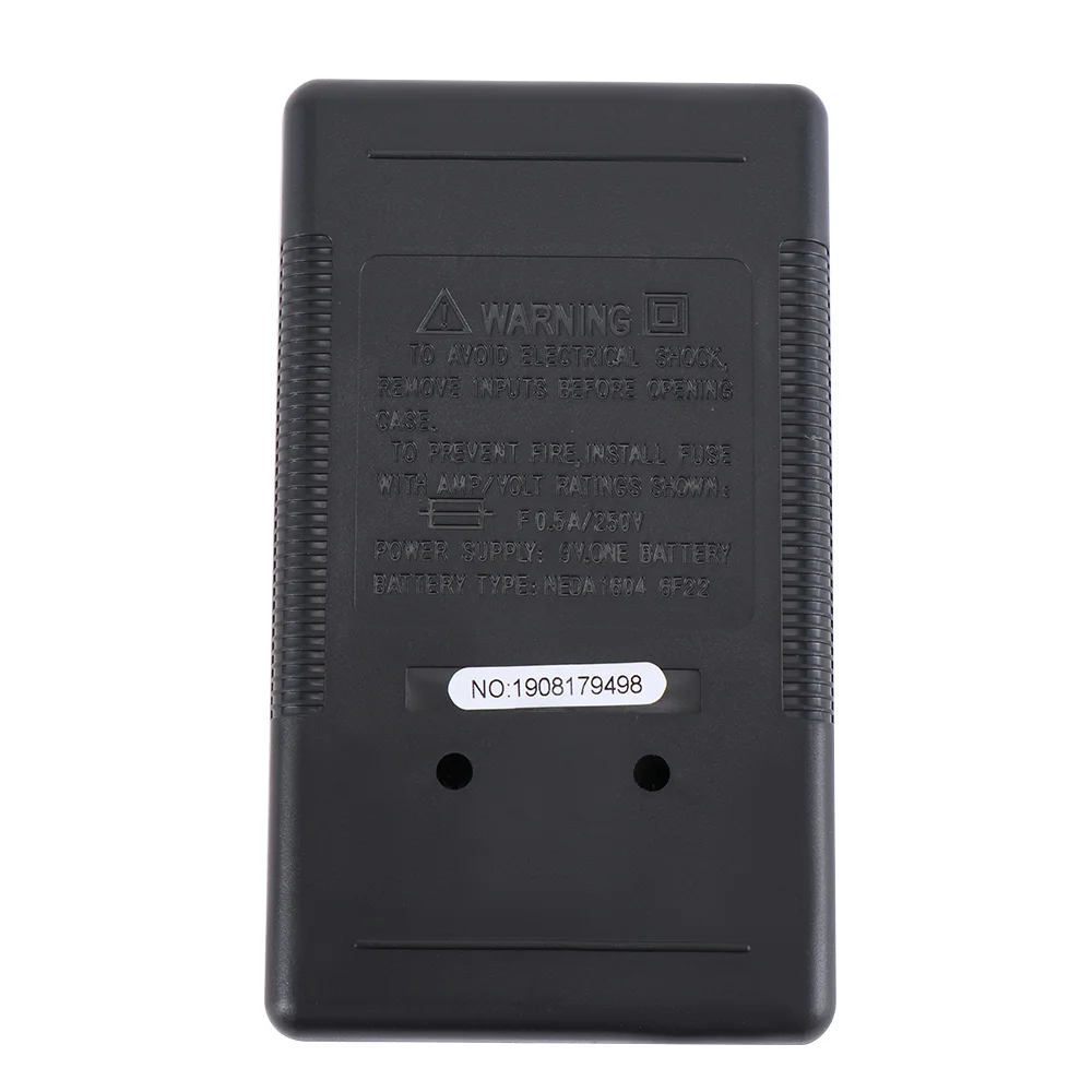 DT-830B Цифровой вольтметр, амперметр, Омметр мультиметр портативный тестер DT830B AC DC 750/1000 В Ампер Вольт Ом домашний тестер