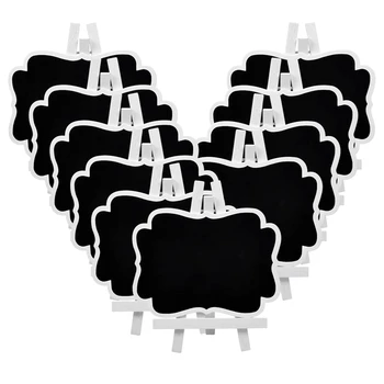 

Set Of 10 Mini Chalkboard Small Blackboard for Catering Supplies Food Labels Par