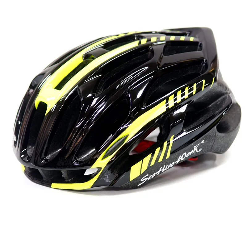 Мужской велосипедный шлем Szelyia Scohiro, велосипедный шлем Mtb, шлем для горного велосипеда, Литой Сверхлегкий шлем Ciclismo, велосипедный шлем 54-61 см - Цвет: SW blk green